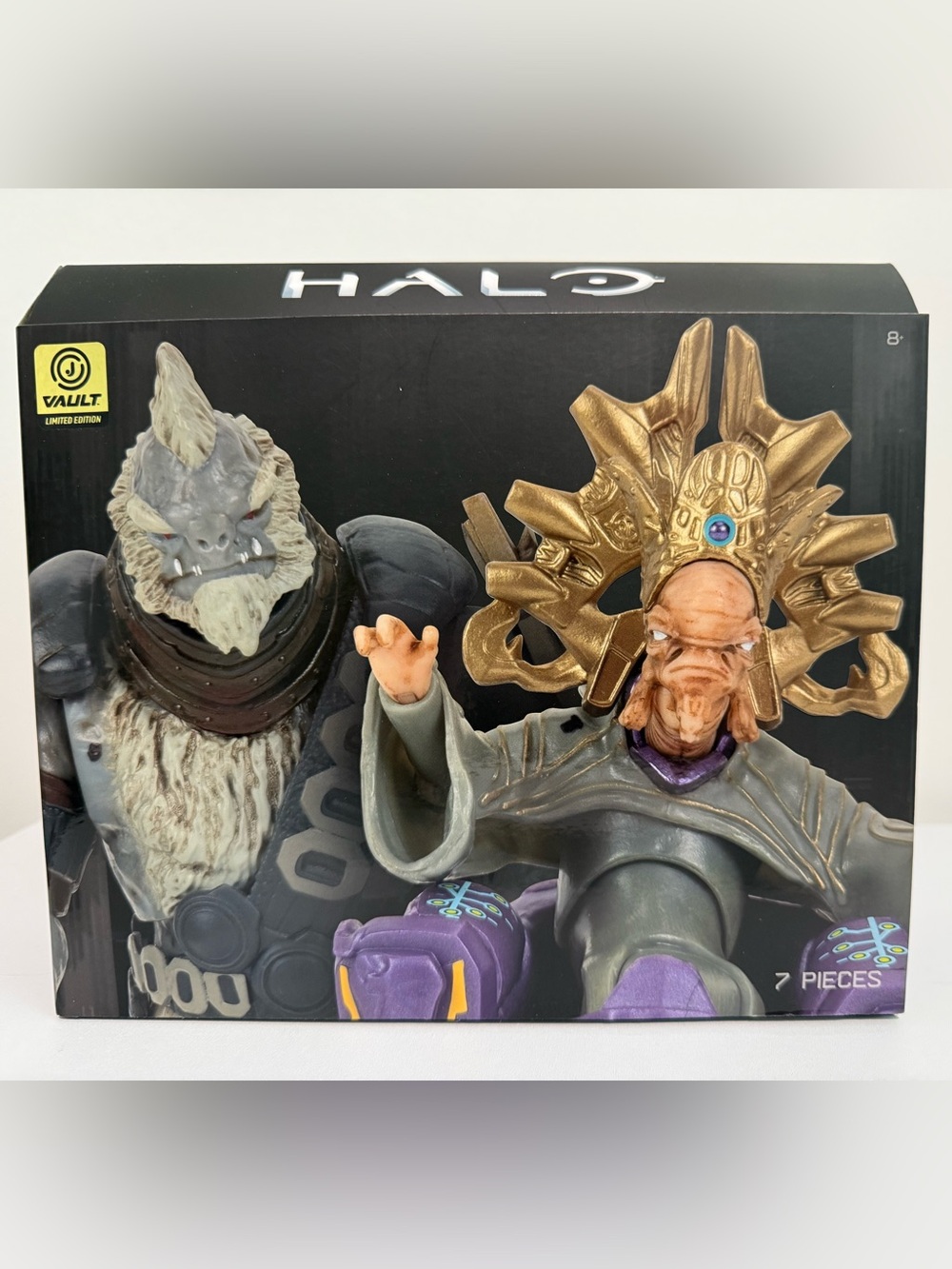 Halo Limited Edition the Vault Tartarus & Prophet of Mercy Figure Set